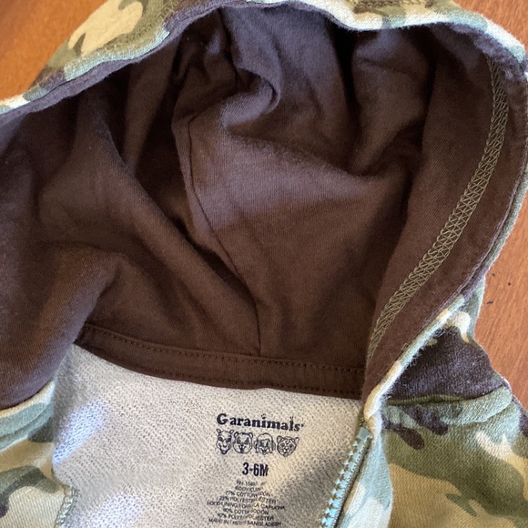 Garanimals 3 to 6 months baby camouflage jacket/hoodie/coat - Picture 7 of 13